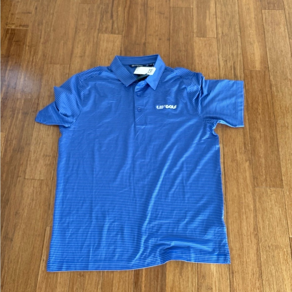 LIV golf large cutter and buck pga tour polo  masters